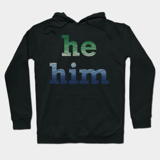 He Him Waves Hoodie